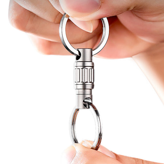 360° Swivel Quick-Release Keychain